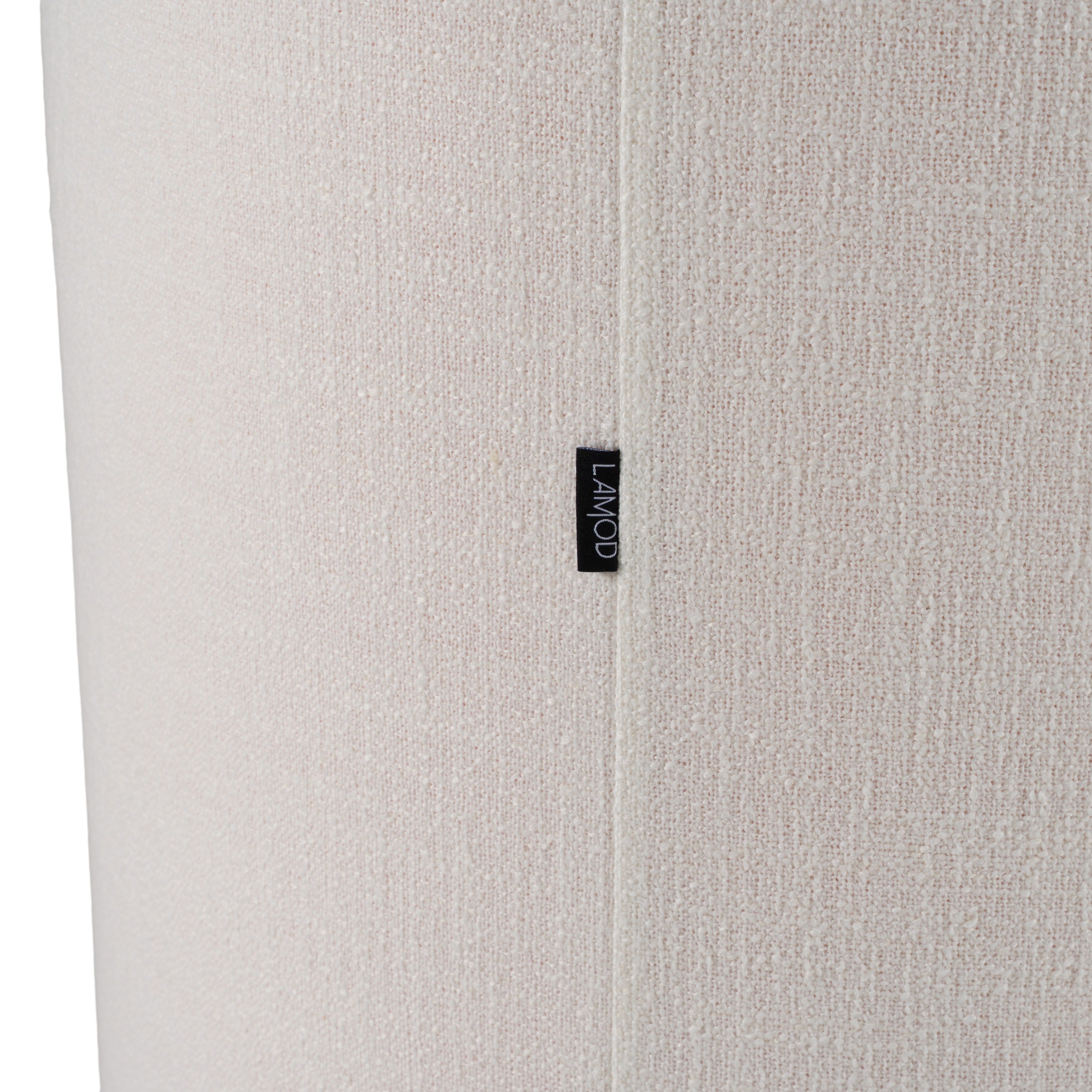 Modrest Correa Modern White Fabric Swivel Dining Chair Model VGKK-KF.Y1179-WHT