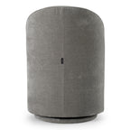 Modrest Correa Modern Dove Grey Fabric Swivel Dining Chair Model VGKK-KF.Y1179-DOVE