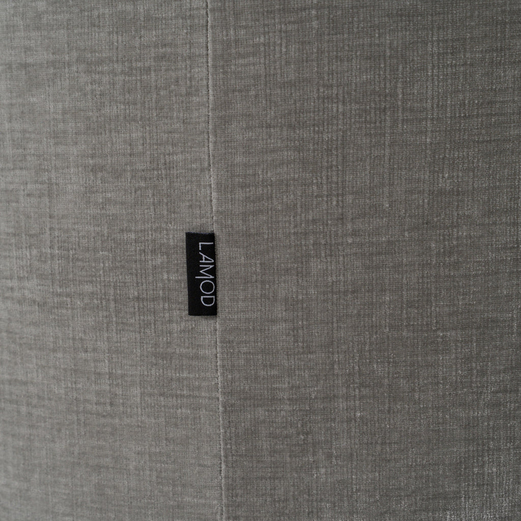 Modrest Correa Modern Dove Grey Fabric Swivel Dining Chair Model VGKK-KF.Y1179-DOVE