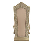 ACME Vatican Synthetic Leather & Champagne Silver Side Chair (Set-2) Model DN00468