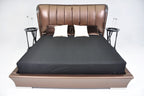 Temptation Caesar Italian Classical Design Leather Platform King Bed Model VGWCTEM-8C301A