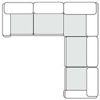 Divani Casa Everest Modern Brown Leather Modular Sectional Sofa 5 Piece Sectional Model VGOD-ZW-23118-MOD-5-Piece Sectional