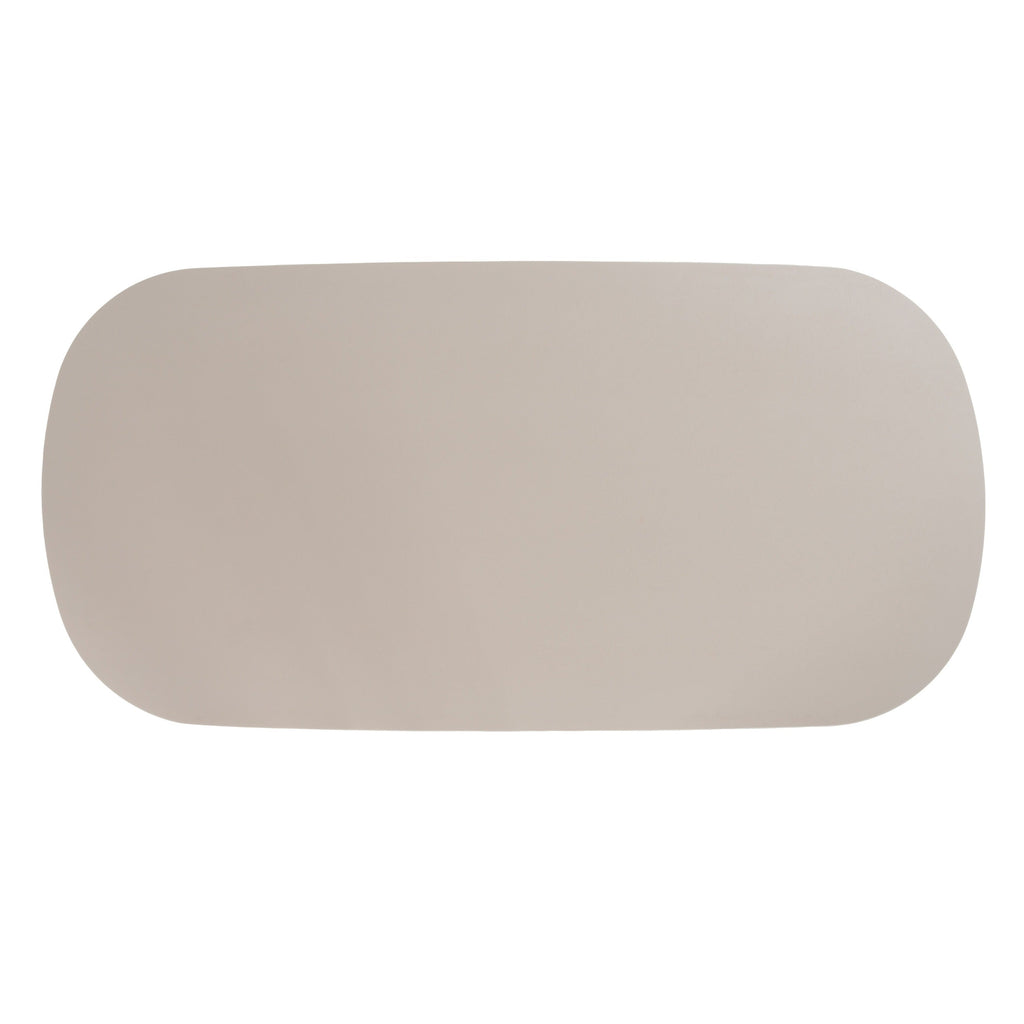 Modrest Evermore Modern Grey Faux Cement Oval Dining Table Model VGGM-1752-GRY