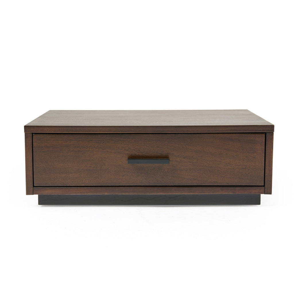 Nova Domus Fantasia Dark Walnut | Dark Grey Bed And Two Nightstands Model VGWDHL-W01-BED-2NS