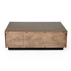 Nova Domus Fantasia Dark Walnut | Dark Grey Bed And Two Nightstands Model VGWDHL-W01-BED-2NS