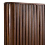 Modrest Fields Modern Walnut Acacia Bed Model VGWD-VGD3-BED-WAL