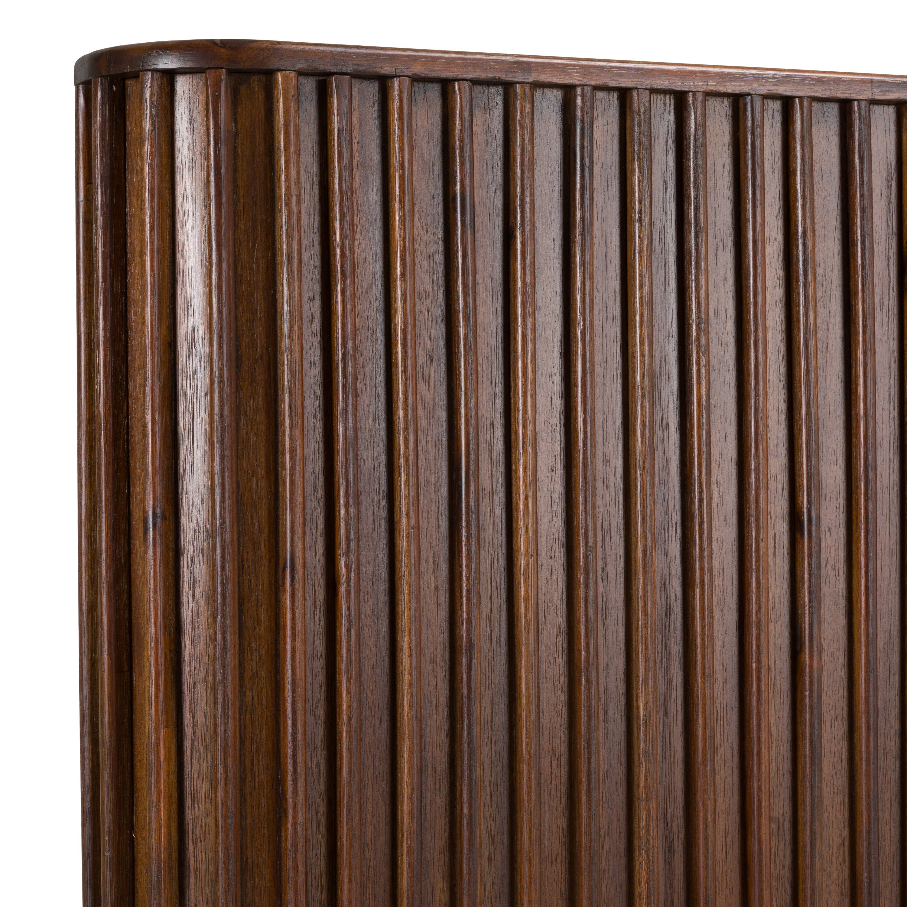 Modrest Fields Modern Walnut Acacia Bed Model VGWD-VGD3-BED-WAL