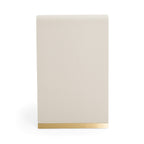 Modrest Florence Modern Beige Leatherette & Gold Buffet Model VGVC-G2410-BGE