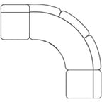 Divani Casa Forman Modern Blue Fabric Modular Sectional Sofa 3 Piece Sectional Model VGOD-ZW-23029-MOD-BLU-3-Piece Sectional