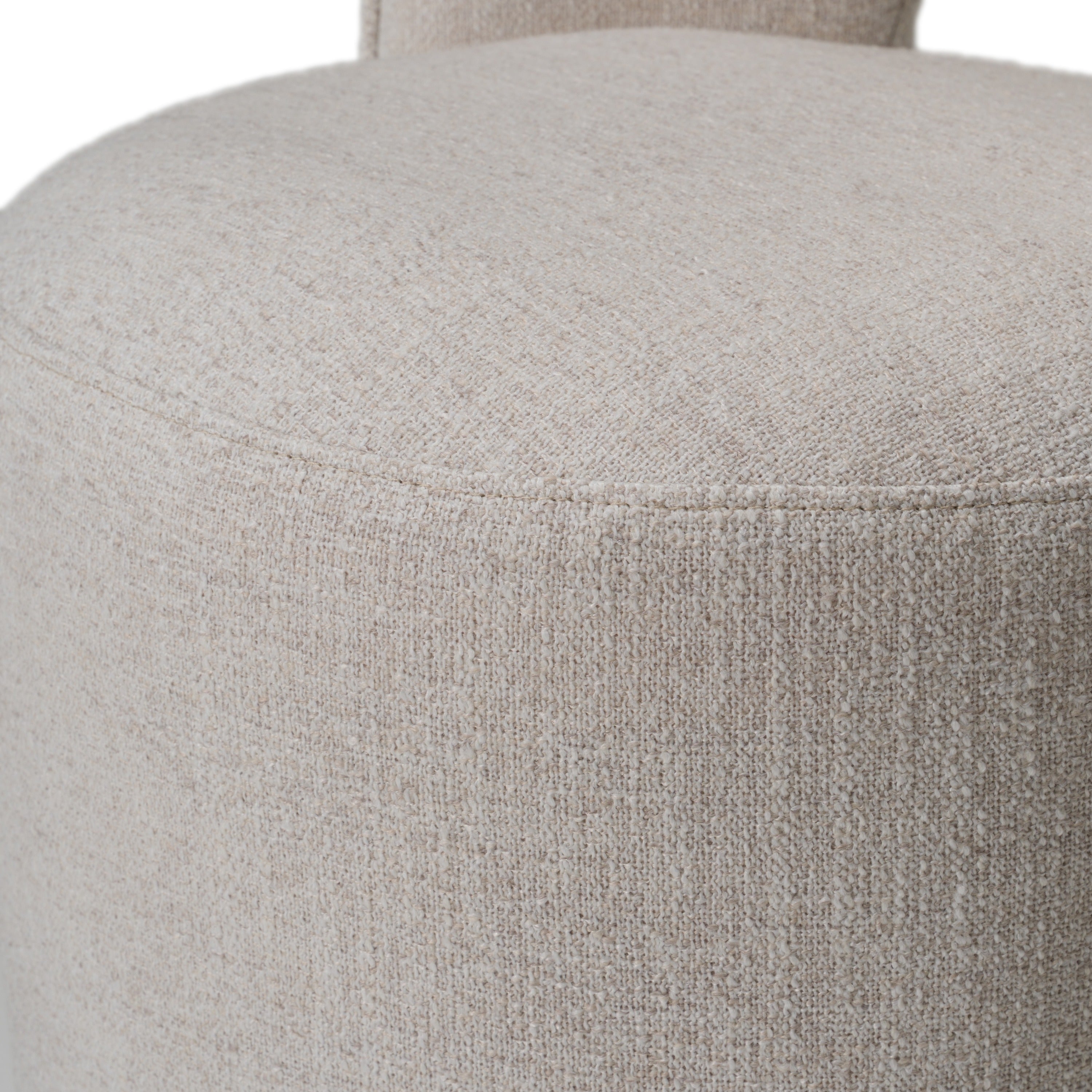 Modrest Gordon Modern Cream Fabric Swivel Dining Chair Model VGKK-KF-Y2176-CRM