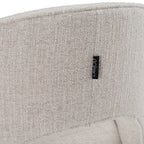 Modrest Gordon Modern Cream Fabric Swivel Dining Chair Model VGKK-KF-Y2176-CRM