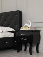 Monte Carlo Black Nightstand Model VGKCMONTE-BLK-NS
