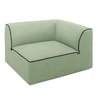 Divani Casa Polo Modern Green & Blue & Grey Fabric Modular Sectional Sofa Model VGKNK8592-MULTI-SECT