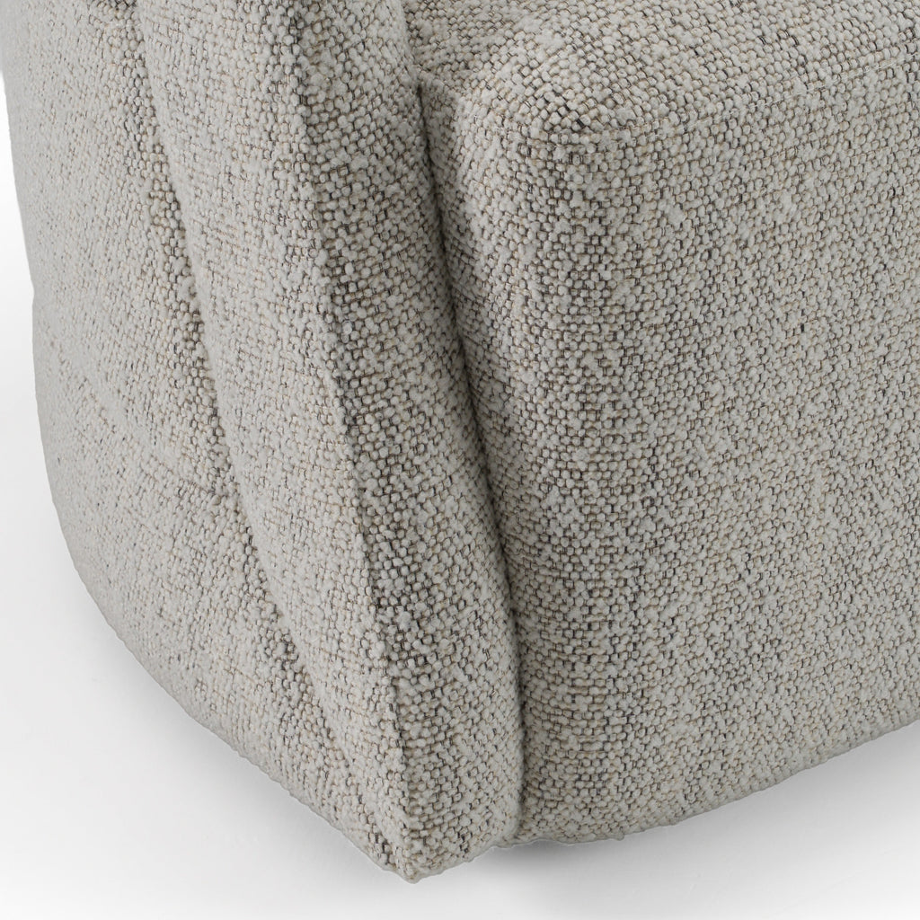 Modrest Kadoka Modern Light Grey Fabric Dining Chair With Castor Wheels Model VGKK-KF-Y2228-LTGRY