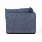 Divani Casa Kinsey Modern Blue Fabric Modular Sectional Sofa Model VGKK-KF.8035-SECT-NAVY