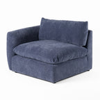 Divani Casa Kinsey Modern Blue Fabric Modular Sectional Sofa Model VGKK-KF.8035-SECT-NAVY