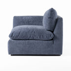 Divani Casa Kinsey Modern Blue Fabric Modular Sectional Sofa Model VGKK-KF.8035-SECT-NAVY