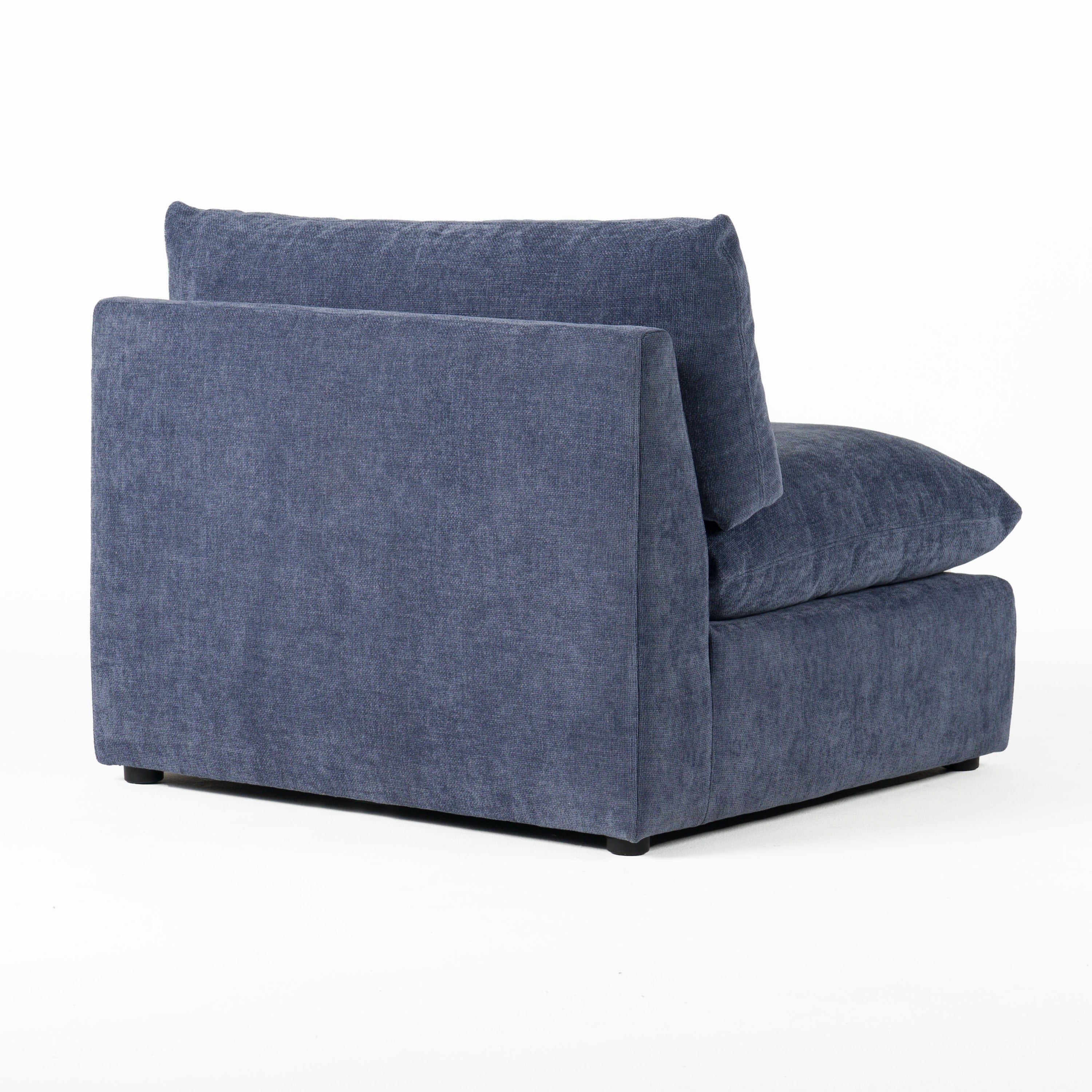 Divani Casa Kinsey Modern Blue Fabric Modular Sectional Sofa Model VGKK-KF.8035-SECT-NAVY