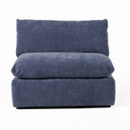 Divani Casa Kinsey Modern Blue Fabric Modular Sectional Sofa Model VGKK-KF.8035-SECT-NAVY