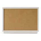 Lamod Italia Lago Modern Faux Travertine Nightstand Model VGAC-LAGO-NS