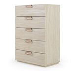 Lamod Italia Lago Modern Faux Travertine Chest Model VGAC-LAGO-CST