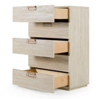 Lamod Italia Lago Modern Faux Travertine Chest Model VGAC-LAGO-CST