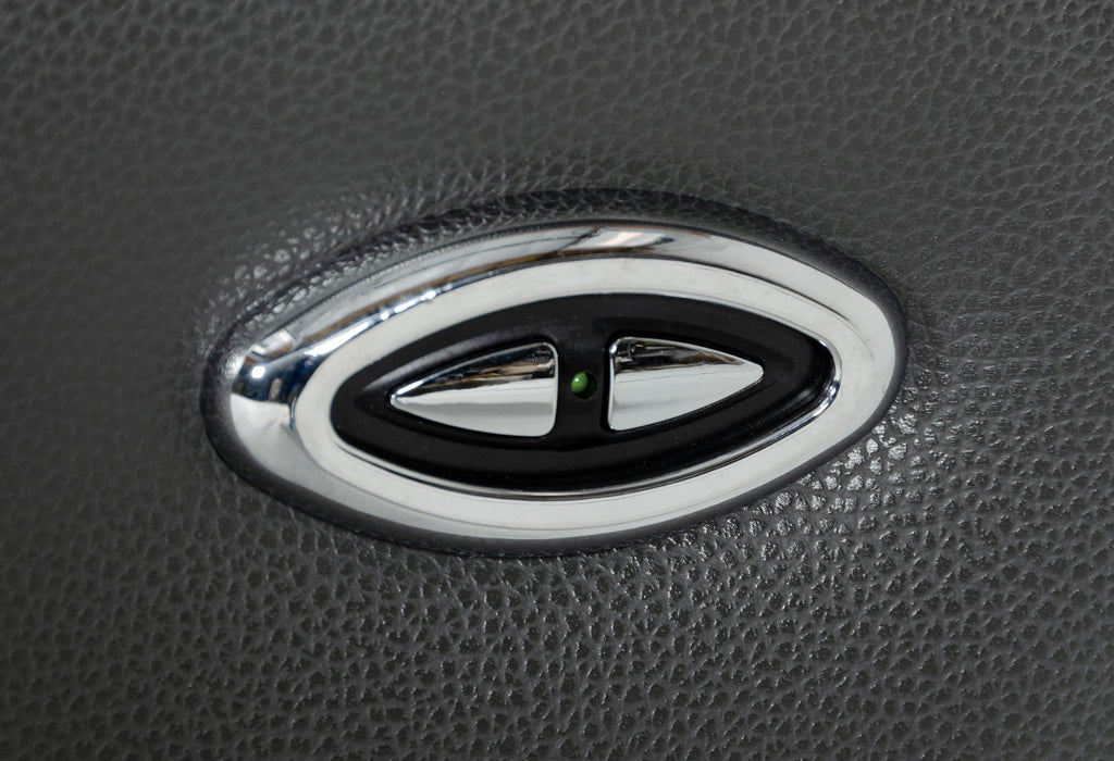 Divani Casa Maine Modern Dark Grey Eco Leather Left Facing Sectional Sofa With Recliner Model VGKNE9104-DK-GRY