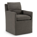 Modrest Newcastle Modern Grey Fabric Dining Chair Model VGKK-KF.Y1051B-GRY
