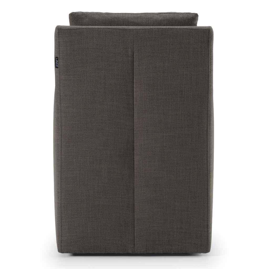 Modrest Newcastle Modern Grey Fabric Dining Chair Model VGKK-KF.Y1051B-GRY