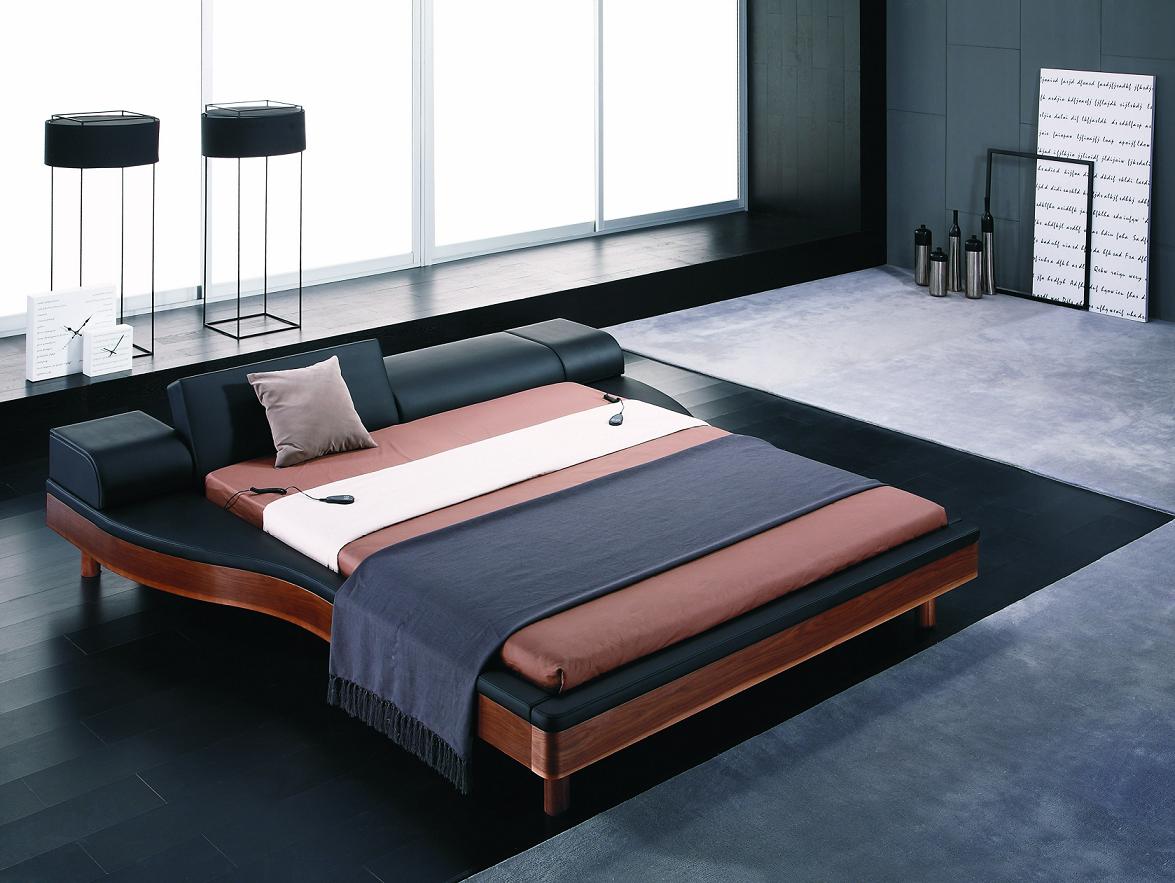 Portofino Adjustable Leatherette Bed With Built In Nightstands Model VGWCPORTOFINO