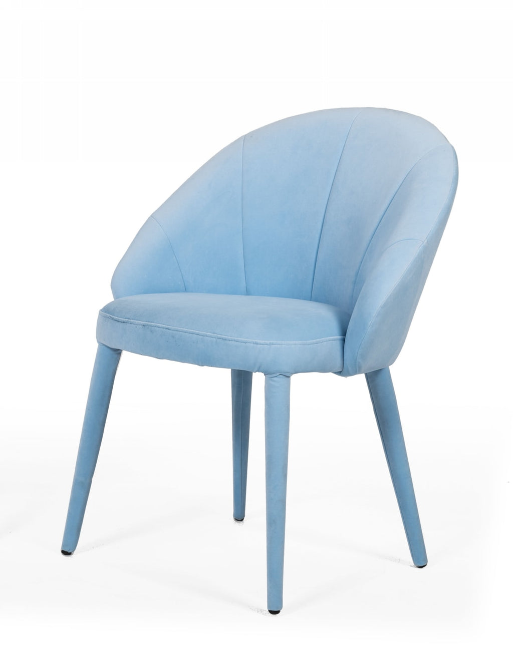 Modrest Sanders Modern Blue Dining Chair Model VGEU-MC-9193CH-A