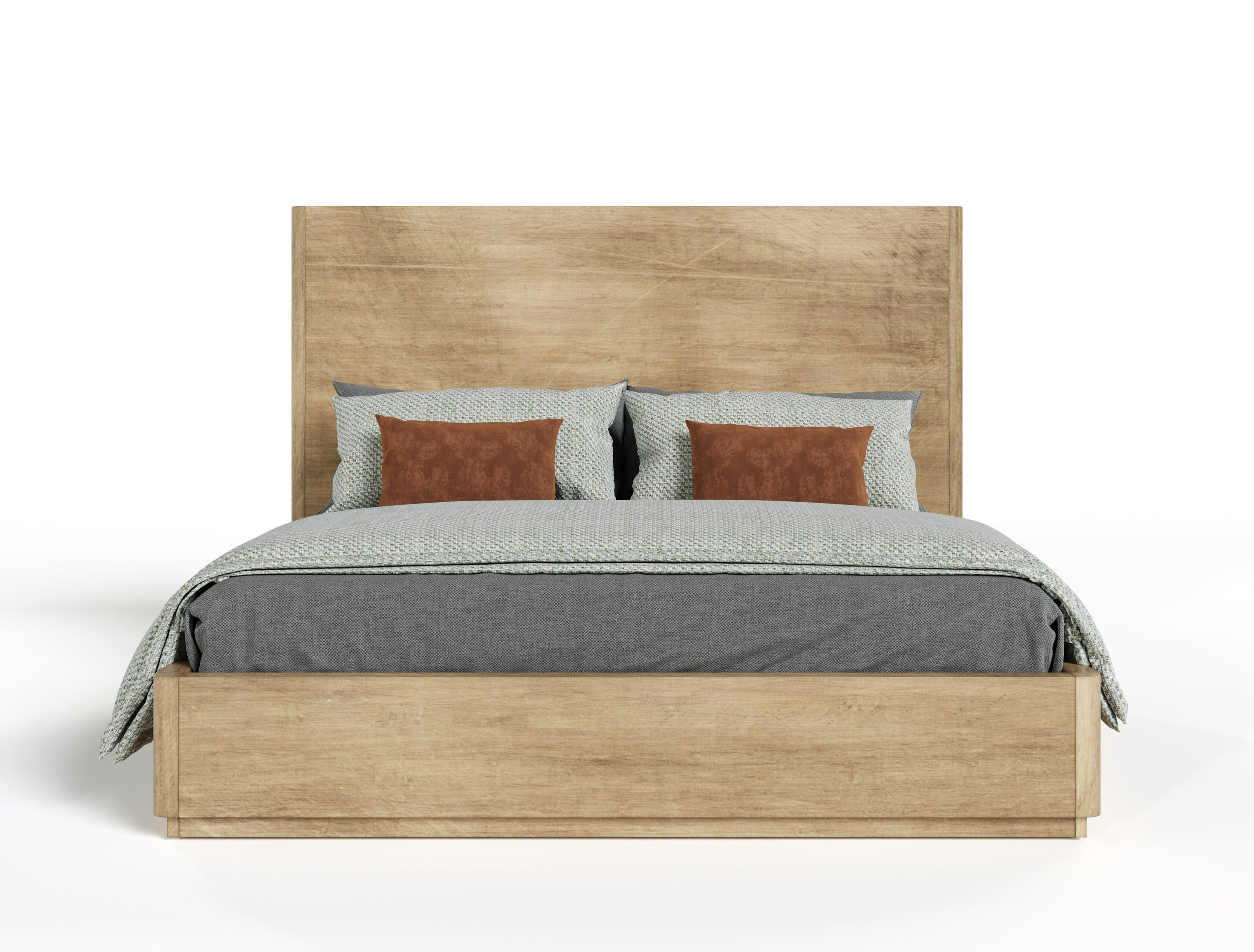 Nova Domus Santa Monica Modern Natural Oak Bedroom Set Model VGMABR-144-SET