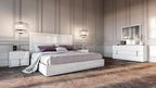 Modrest Nicla Italian Modern White Bed Model VGACNICLA-BED